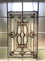Hanging Stained Glass Panel