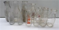 Group of Milk Bottles