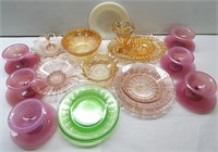 Colorful Group of Glassware