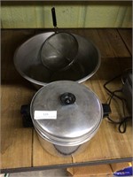 Steamer Pot - Dish Pan & Strainer