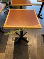Square Pedestal table