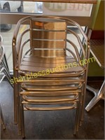 Patio chairs, Qty X 4