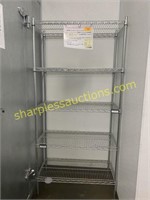 Metal Rack, 5 shelves