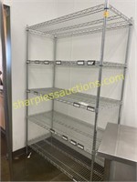 Metal Rack, 5 shelves