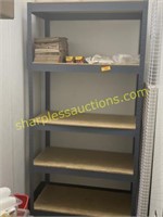 Metal Rack, 5 shelves