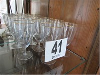 (8) 6.5" Round Glasses