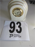 Lenox Desk Clock - 4"