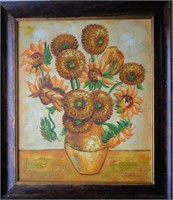 Original Repro of Van Gogh's "Sunflowers"
