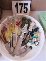 Collection of Spreaders in a Glass Baking Dish