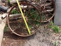 2 25 in Iron wheels flat spoke hard find