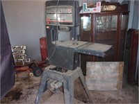 12 IN Craftsman Band saw on stand wheels