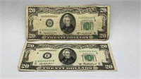 Series 1950 B&C $20 Notes