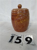 cookie jar - barrel