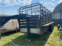 CIRCLE M GOOSE NECK TRAILER, LIVESTOCK - 16'