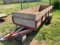 12'X4' UTILITY TRAILER, SINGLE AXLE - "BILL OF