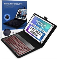 Cooper Backlight Keyboard Case for 9-10.5" Tablets