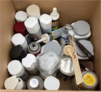 Large Lot of Paint & Supplies