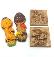 Vintage Ceramic Mushroom Items