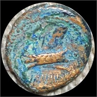 2nd Century BC Zeus Arados Coin NICELY CIRC
