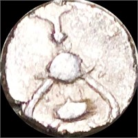 4th Century BC Calbria Tarentum Coin LIGHTLY CIRC
