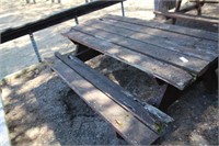 APPROX 5-1/2 FT PICNIC TABLE