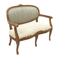 FRENCH LOUIS XV STYLE CHILDREN'S SETTEE SOFA