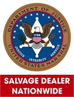 U.S. Marshals (Salvage Dealer Only) ending 4/26/2021