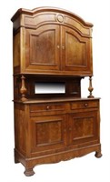 FRENCH LOUIS PHILIPPE STYLE WALNUT SIDEBOARD
