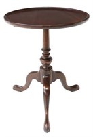 ENGLISH QUEEN ANNE STYLE MAHOGANY SIDE TABLE