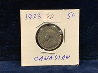 1923 Canadian nickel