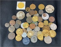 Tokens - large group of newer and vintage