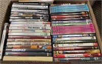 DVD lot - approximately 40 movie DVDs - the
