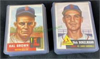 Sports cards - 1953 Topps baseball cards - 28