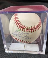 Autographed baseball - 2001 Topps Archives Reserve