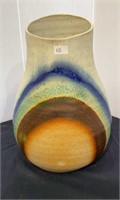 Pottery, handmade pottery vase with a beautiful