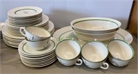 Franciscan China - 45 piece including serving