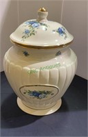 Royal Albert cookie jar - hand numbered and signed