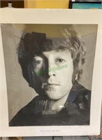 John Lennon picture poster done by Richard