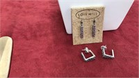 2 pairs of Lois hill earrings