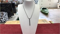 Louis hill sterling silver necklace and pendant