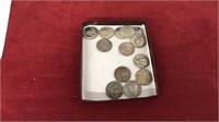 Collection of silver coins