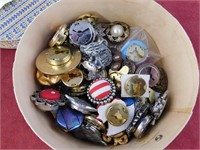 LOT OF BUTTON COVERS