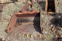 backhoe ditching bucket 33" 9 tooth