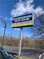 Dealership Outdoor Sign and Pole