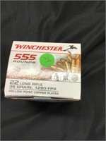 555 Count Winchester 22 Long Rifle