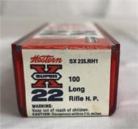 Winchester Super X 22 LR HP full box 100 rounds