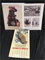 Canines In Advertising Magazine Clips, Liberty