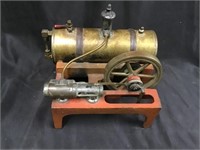 Weeden Steam Engine Model , Cast Iron Base, Brass