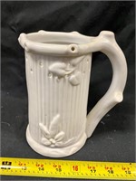 Antique puzzle mug with lithophane base