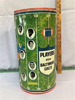 1971 Baltimore Colts trashcan